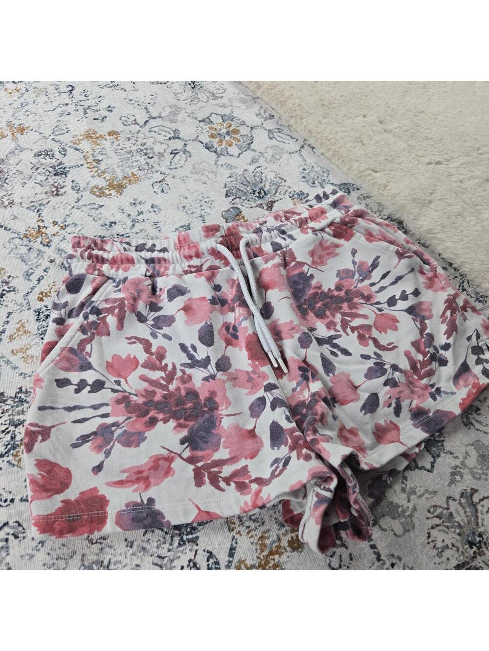 DIP Sleepwear Floral Lounge Shorts Women Sma - Picture 2 of 6